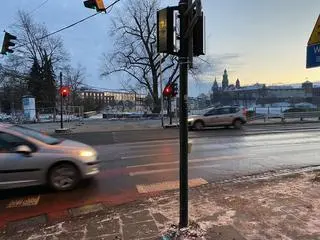 Przywrócono ruch na moście centrum Krakowa
