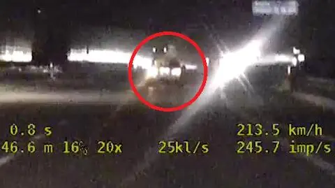 Spieszył się na zlot miłośników szybkich aut. Jechał 213 kilometrów na godzinę, bo "był mocno spóźniony"