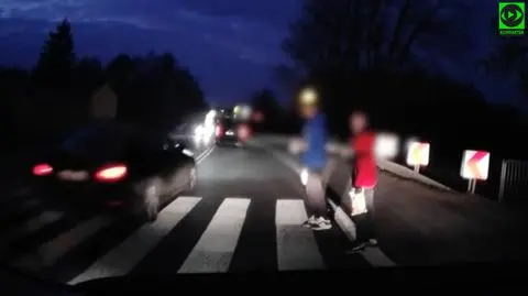 Wyprzedzanie na przejściu dla pieszych