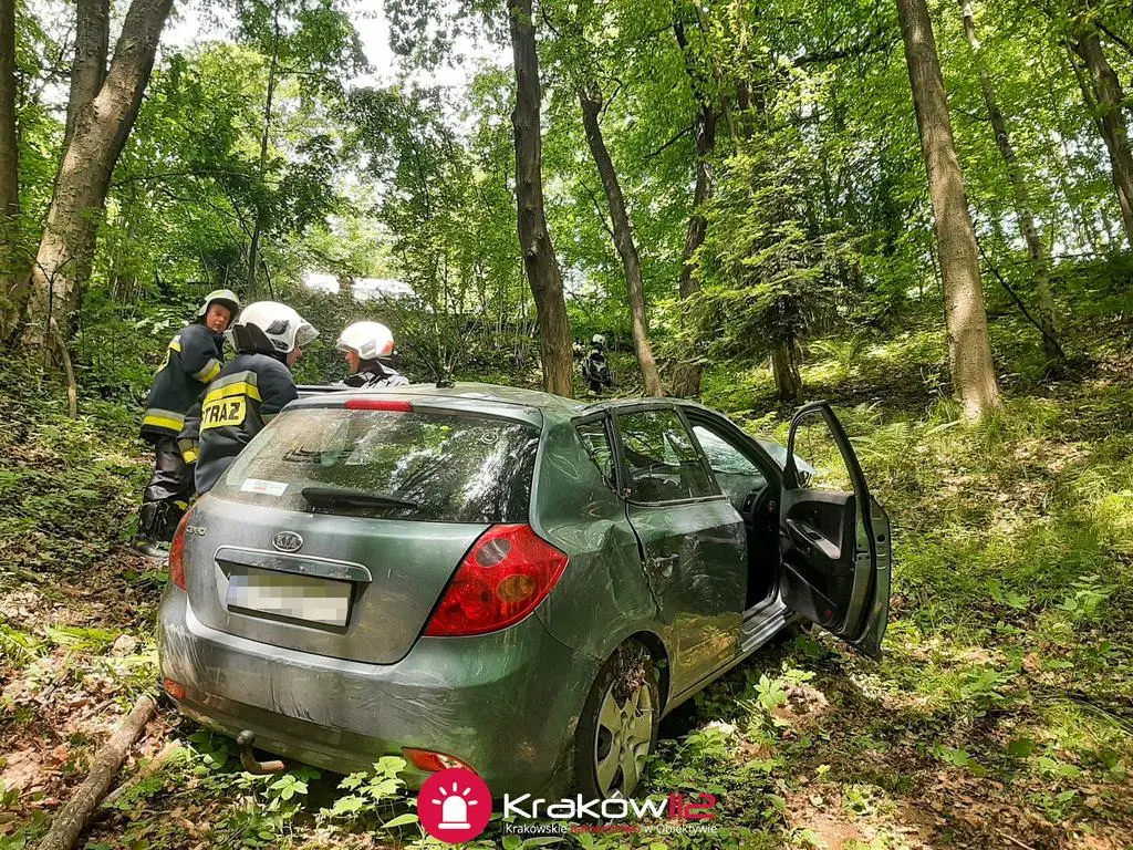 Wypadek w Ojcowskim Parku Narodowym