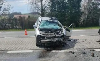 Policjant był świadkiem zderzenia