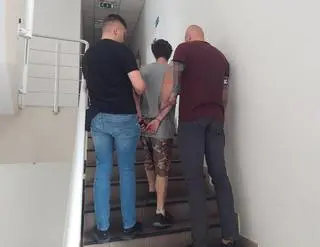 Mężczyzna został zatrzymany