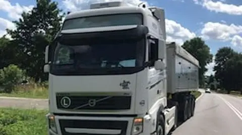 Policja zatrzymała 38-letniego kierowcę ciężarówki