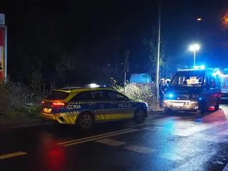 Na miejscu zdarzenia pracowała policja pod nadzorem prokuratora