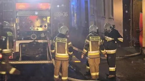 Pożar w wigilijny wieczór, nie żyje mężczyzna