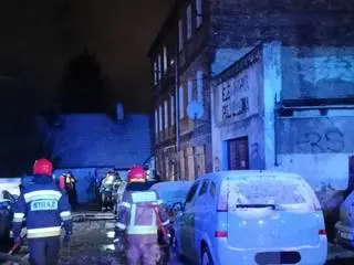 Pożar w Grudziądzu. Nie żyje jedna osoba