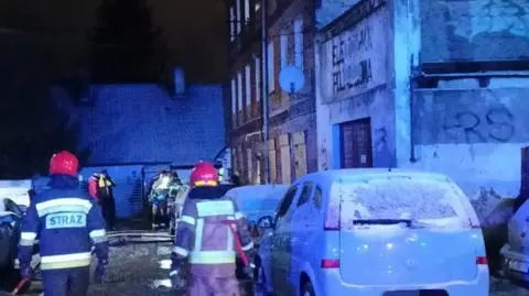 Pożar budynku w Grudziądzu. Strażacy znaleźli zwłoki