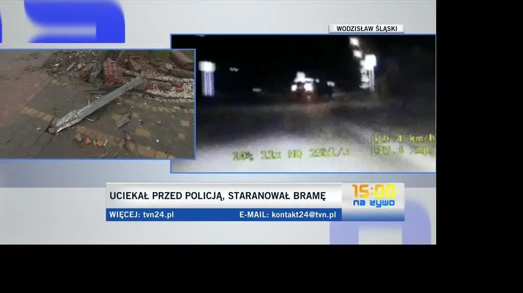 Kierowca był nietrzeźwy