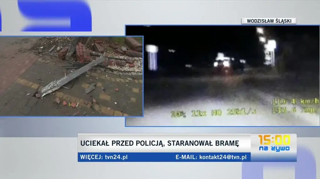 Kierowca był nietrzeźwy