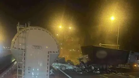 Tragiczny wypadek na autostradzie A1. Nie żyje jedna osoba