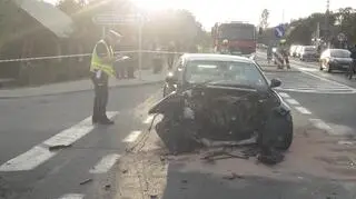 Kierowca bmw został zatrzymany