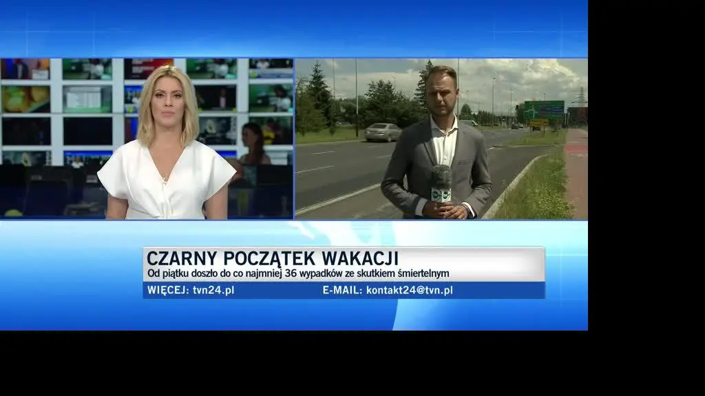 Czarny początek wakacji 