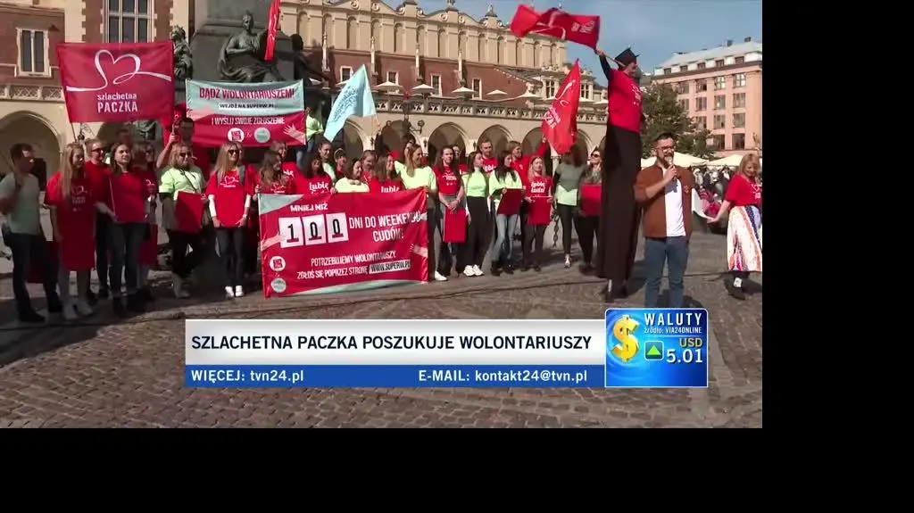 Szlachetna Paczka szuka wolontariuszy