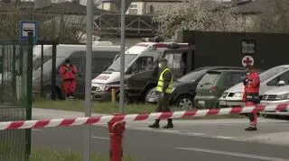 W akcji uczestniczą m.in. ratownicy medyczni i żołnierze WOT