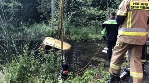 Auto tonęło, nie było czasu do stracenia