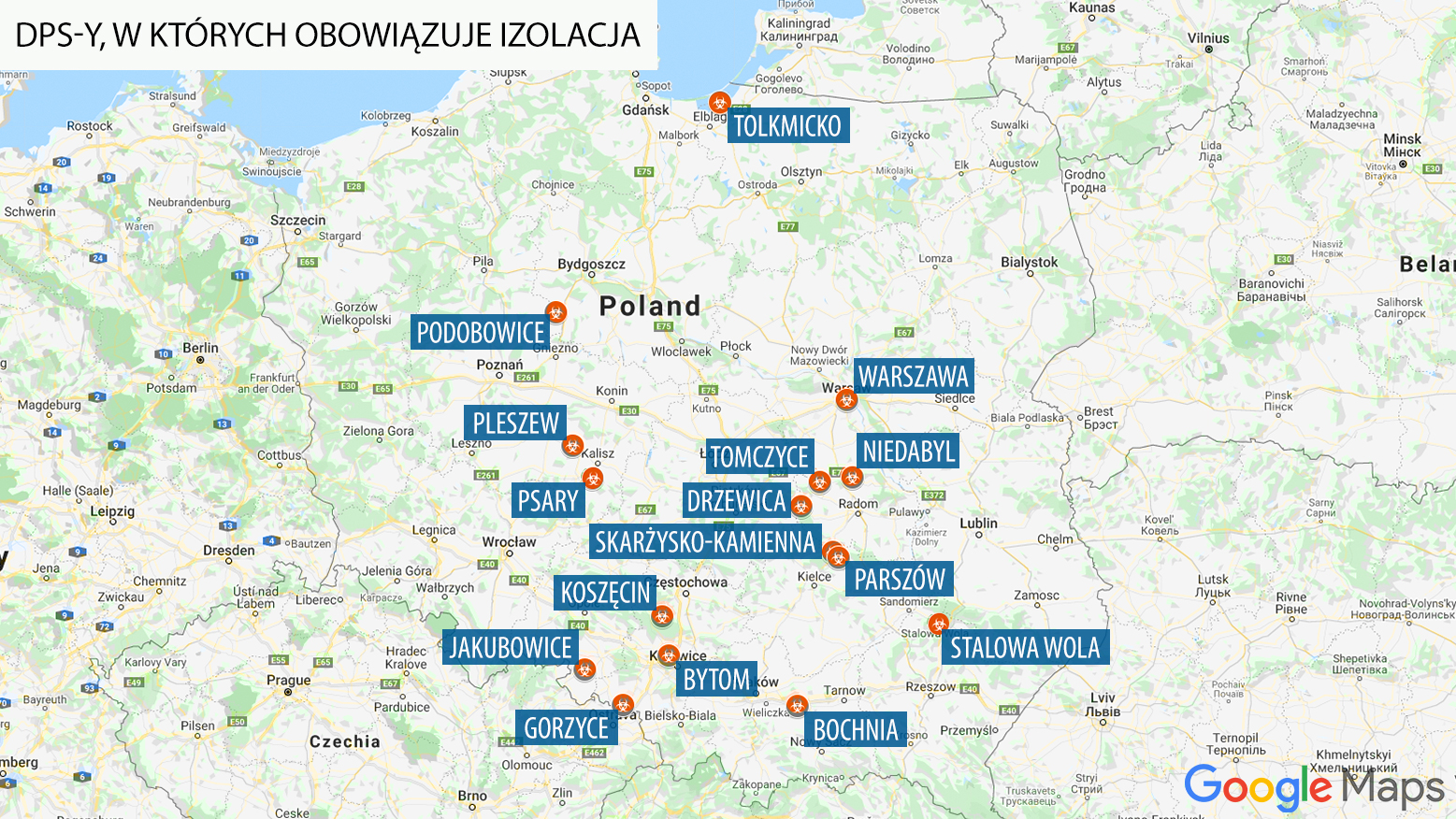 Przybywa DPS-ów odciętych od świata