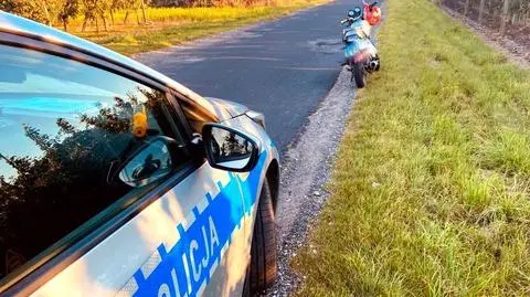 Sprawą motocyklisty bez uprawnień zajmie się sąd