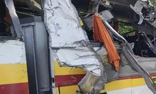 W autobusie jechały 32 osoby 