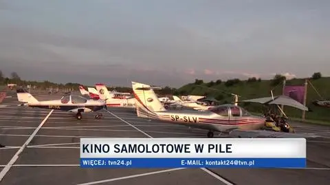 Kino samolotowe w Pile