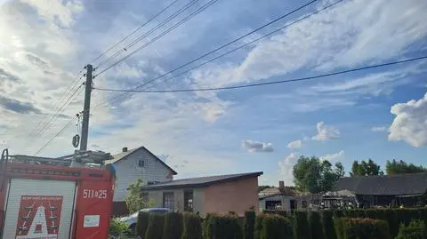 Runął strop podczas rozbiórki budynku