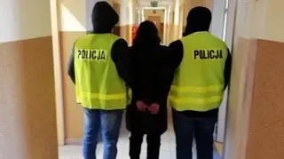 Policja ścigała sprawców 