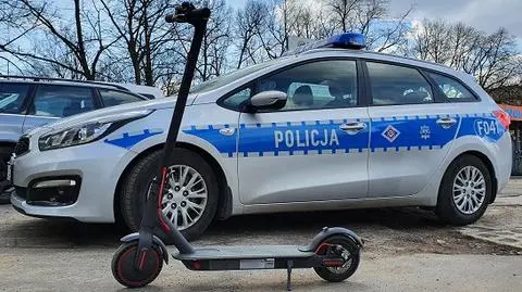 Zderzyły się dwie hulajnogi. 18-latka trafiła do szpitala, 22-latek stanie przed sądem