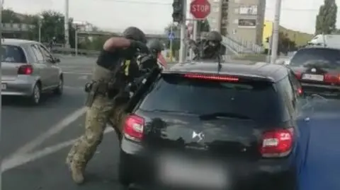 Mężczyzna został zatrzymany przez antyterrorystów