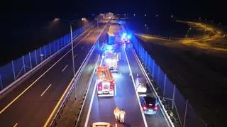 Kierowca ciężarówki zginął na miejscu