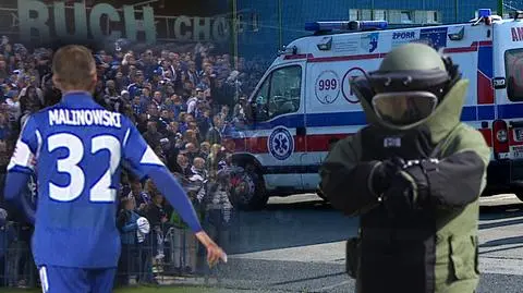 05.10.2014 | Policja: ładunek podłożony na stadionie Ruchu Chorzów zrobiony przez profesjonalistę