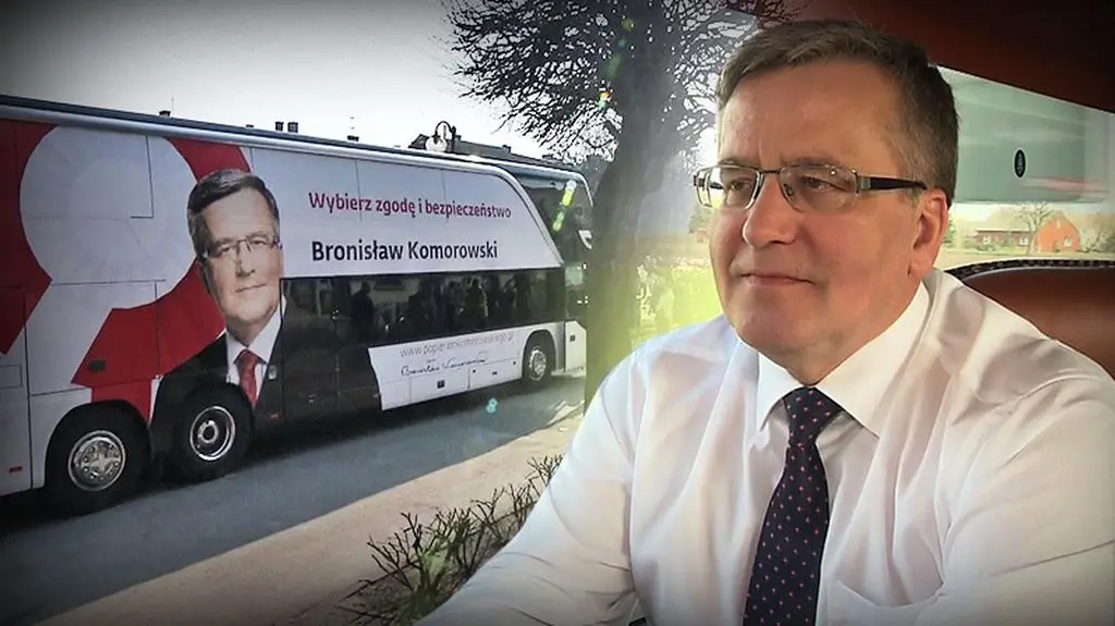 10.03 | Dzień w „Bronkobusie” – prezydent Komorowski podróżuje po Polsce