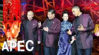 12.11.2014 | Gafy prezydentów na szczycie w Pekinie. Chińczycy cenzurują zdjęcia