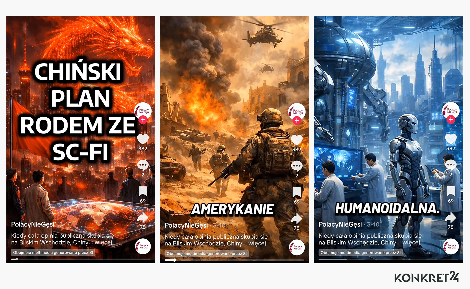 Przekaz: "Chiny science-fiction" mają być pewniejszym partnerem niż zajęte wojną Stany Zjednoczone