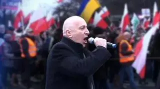14.02.2014 | Joachim Brudziński na marszu PiS. Dyrygent czy wodzirej? 