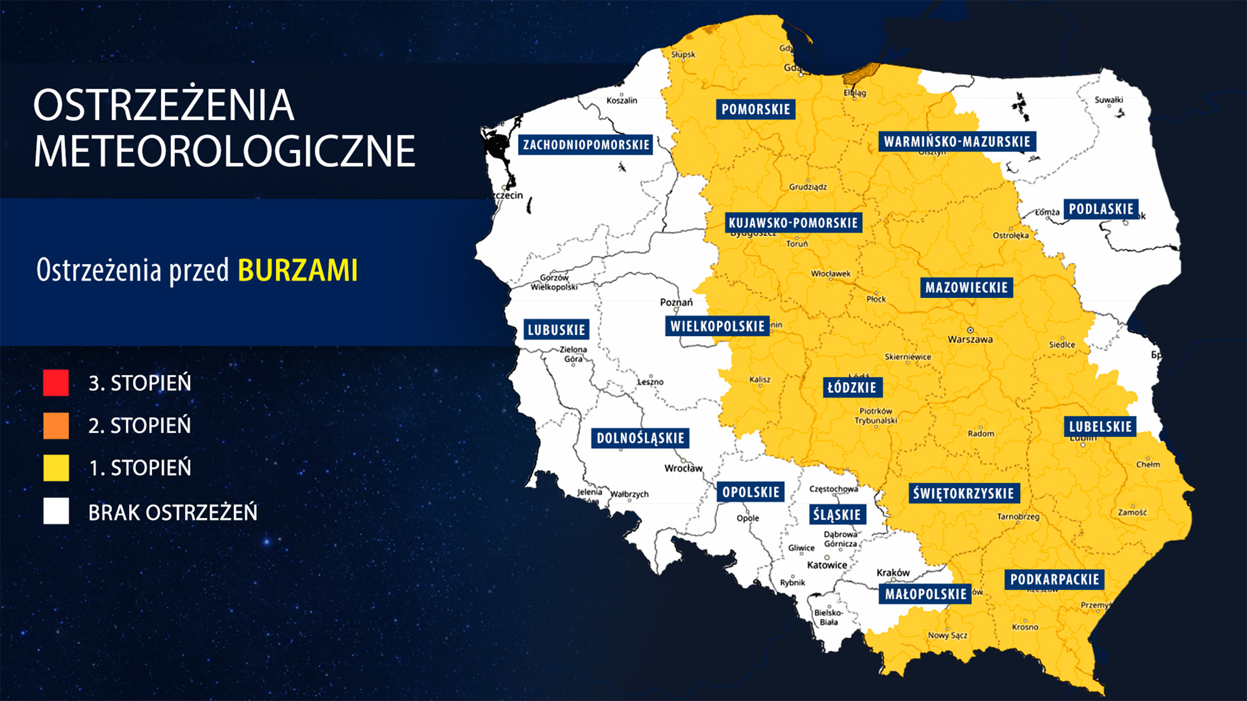 Ostrzeżenia IMGW