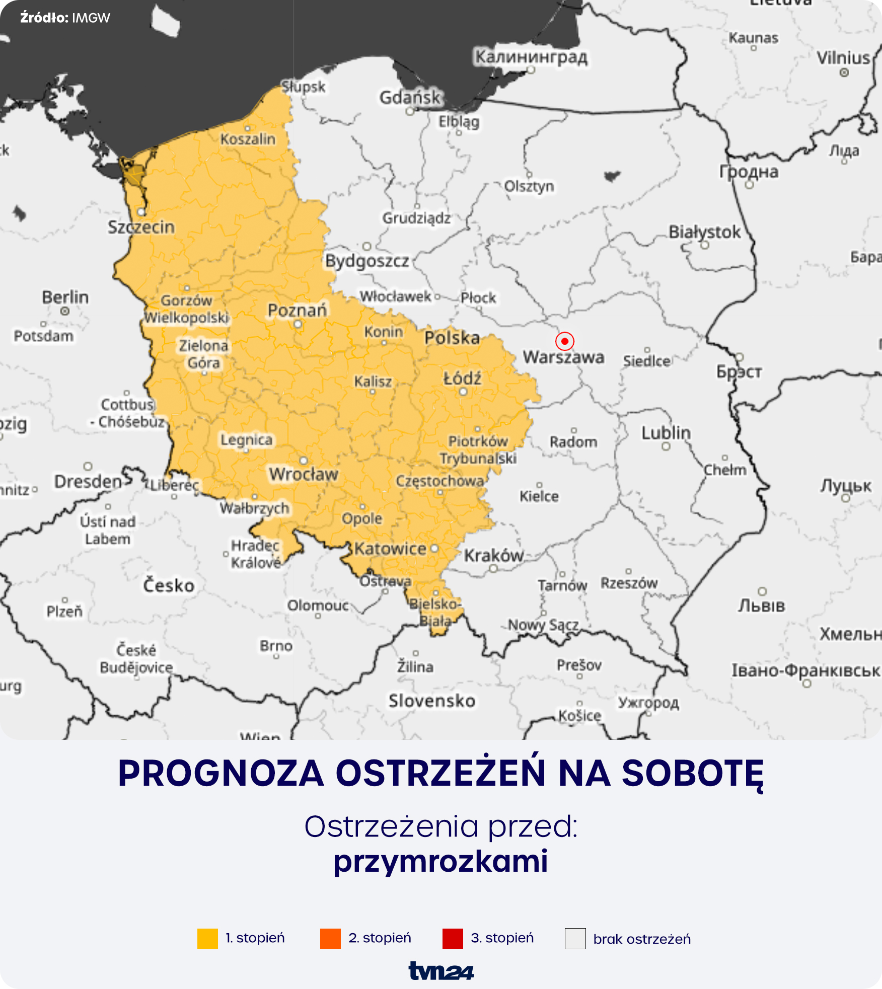 Prognoza zagrożeń IMGW