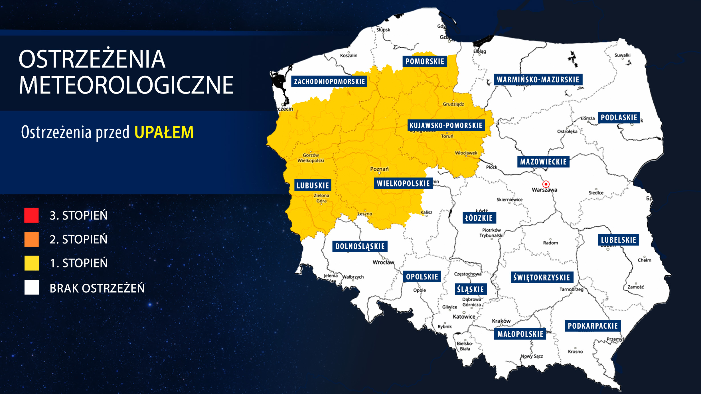 Ostrzeżenia meteorologiczne IMGW