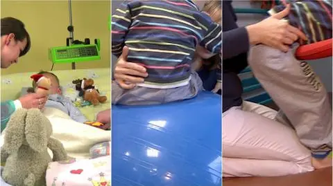 2-letni Adaś po 3 miesiącach leczenia wychodzi ze szpitala. "Coraz lepiej sobie radzi"