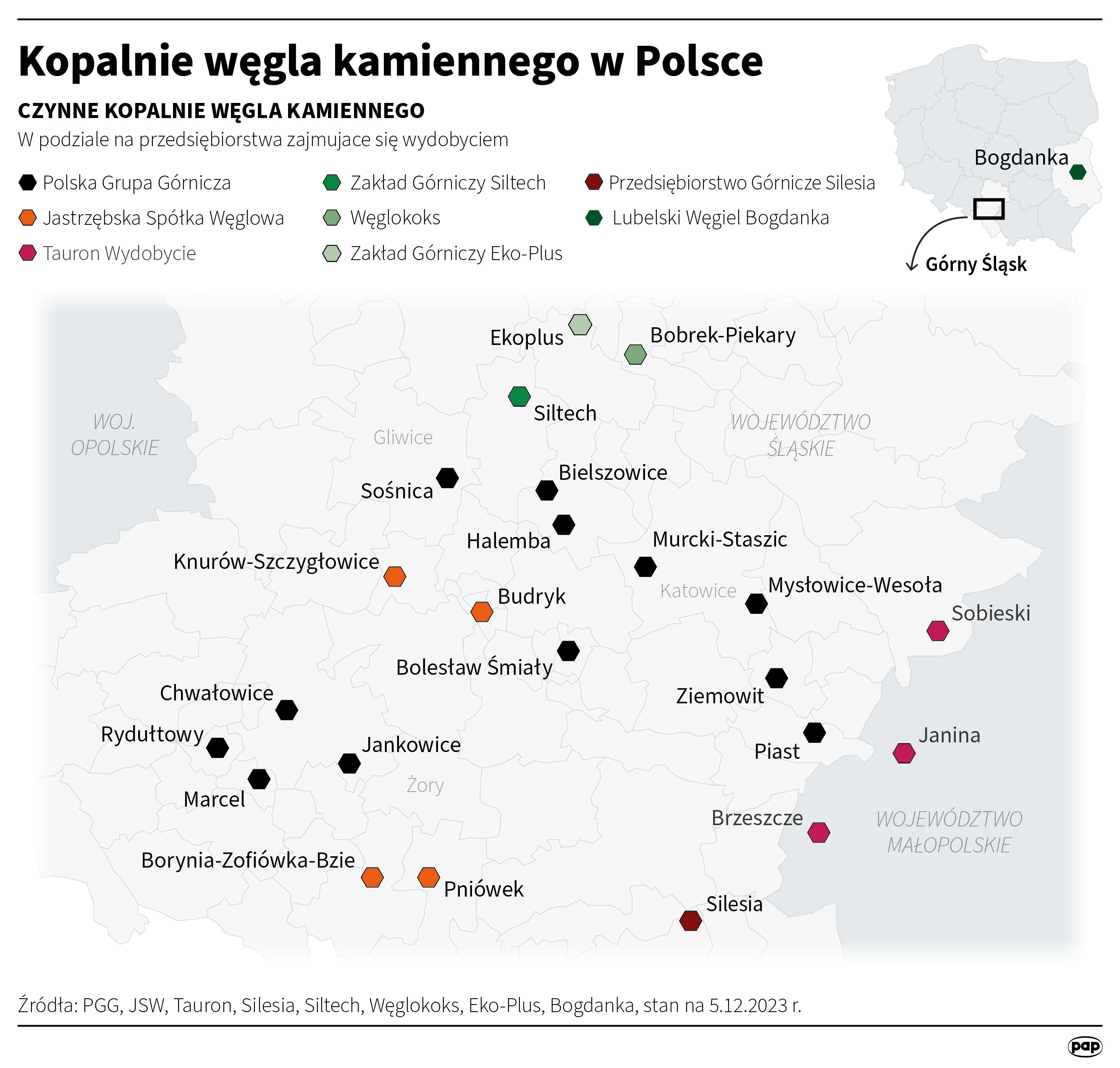 (Mapa według stanu na 5 grudnia 2023 roku)