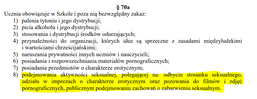 Fragment statutu