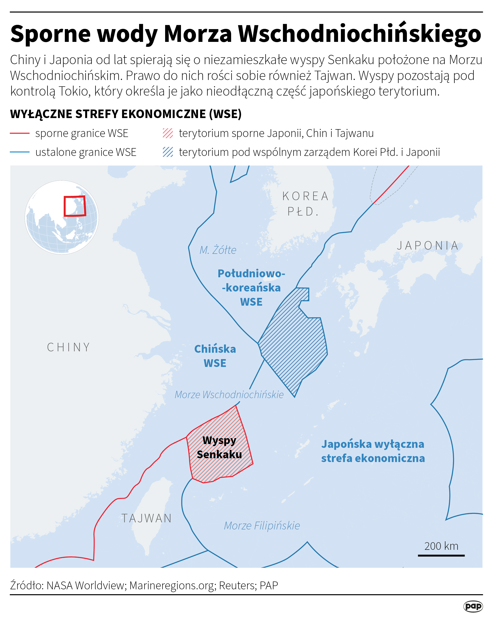 Spór terytorialny na Morzu Wschodniochińskim