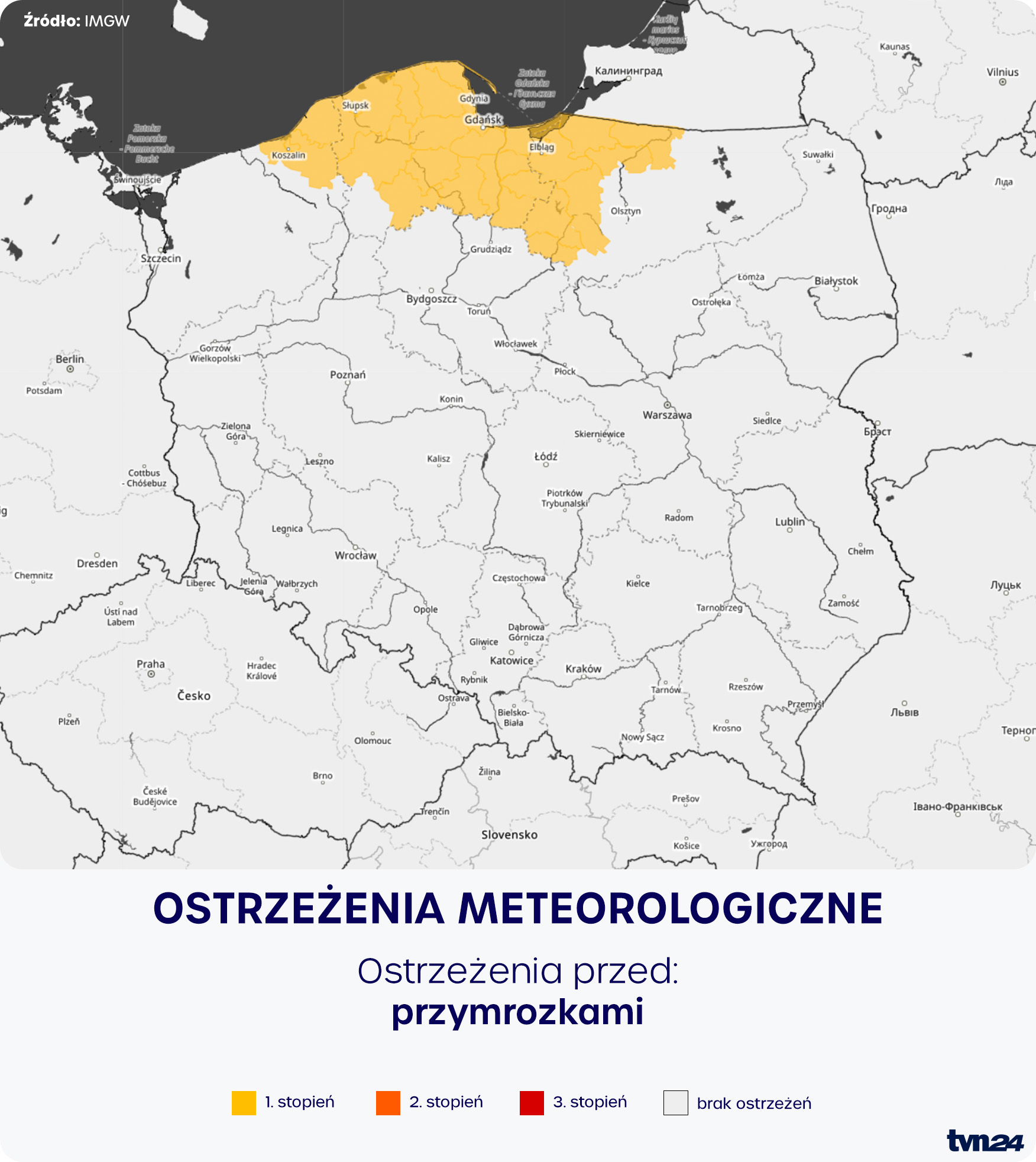 Ostrzeżenia IMGW