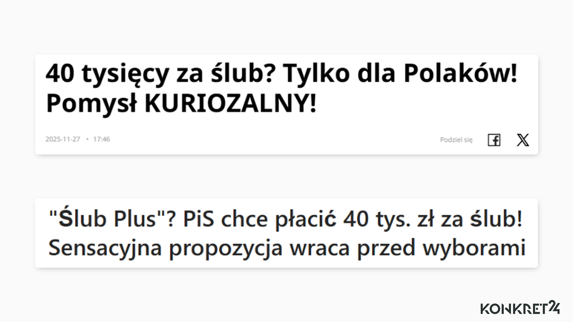 W listopadzie media informowały o propozycji, która padła na konwencji PiS 