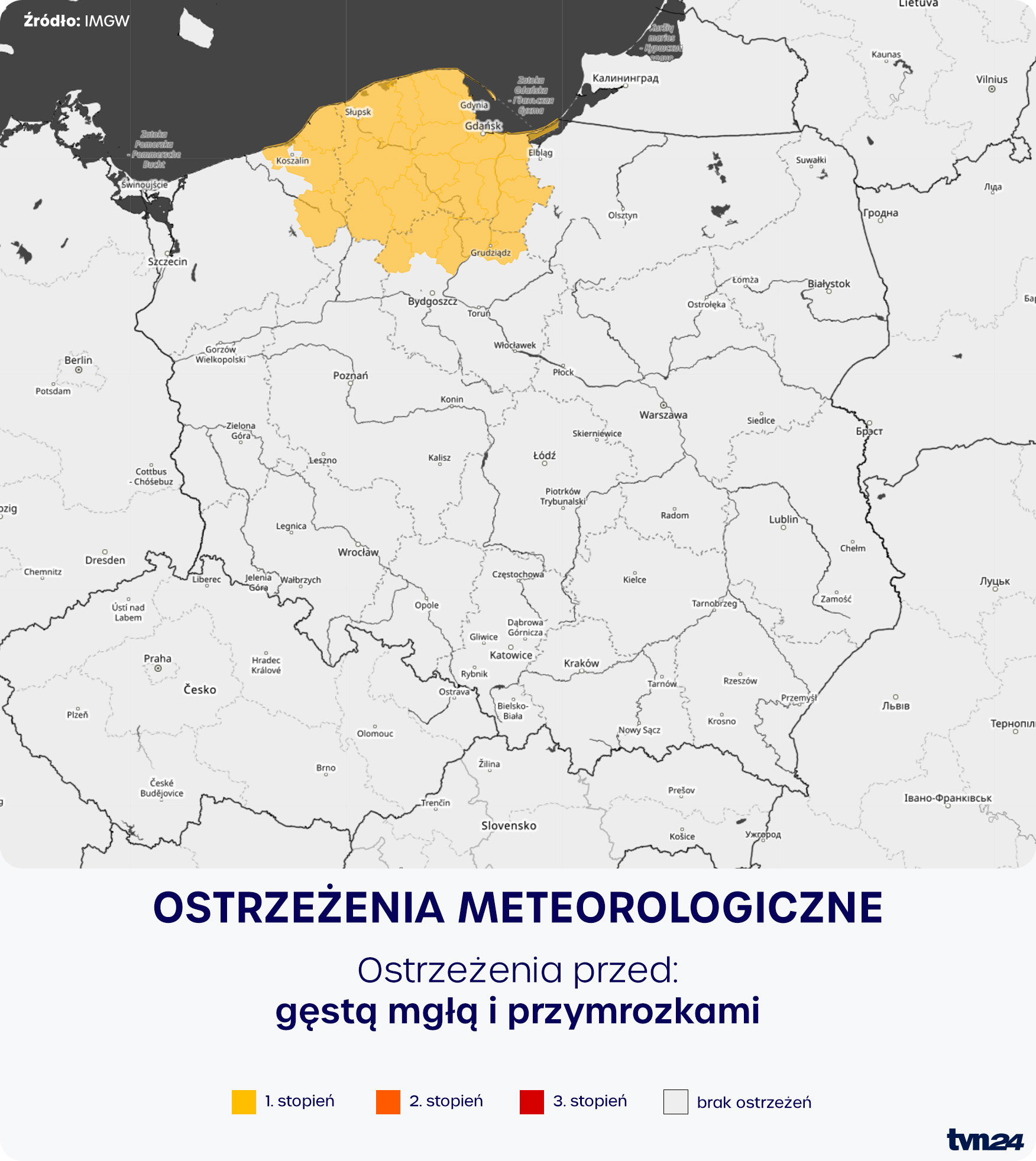 Ostrzeżenia IMGW