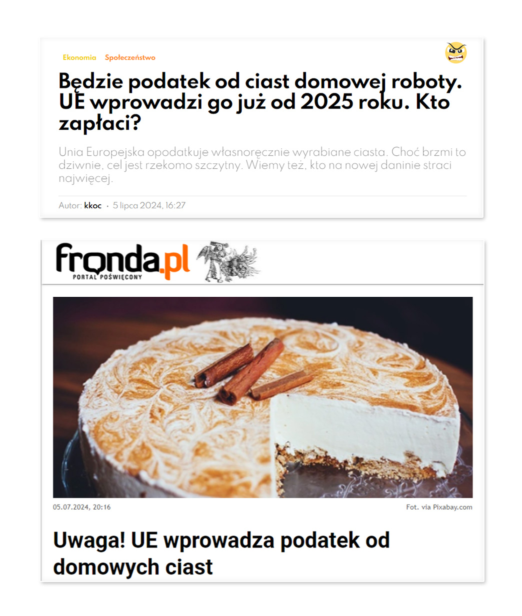 Teksty w niektórych serwisach wzmacniały zasięg fake newsa