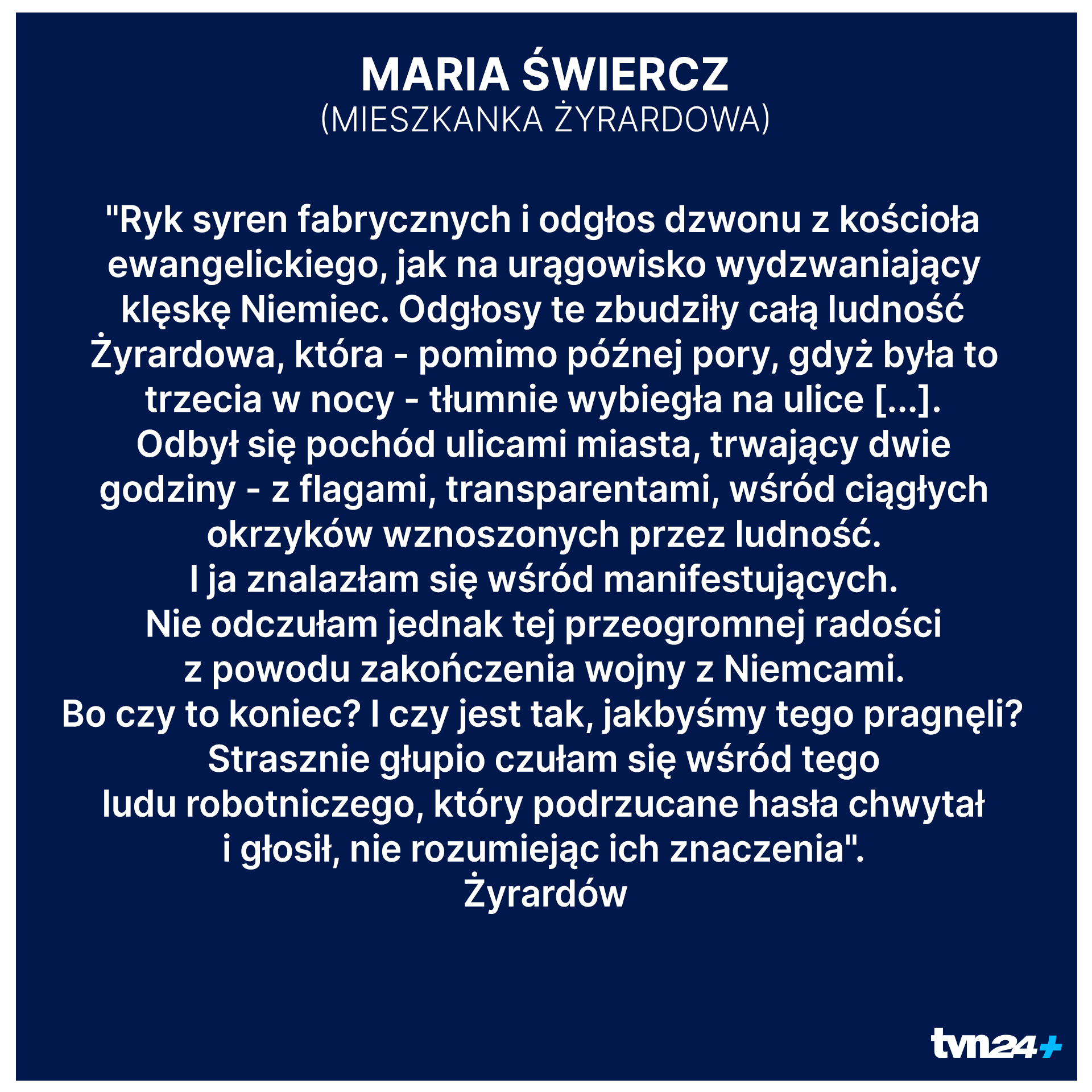 Aktualnie czytasz: Proszę pani, a co to znaczy, że "wojna się skończyła?"