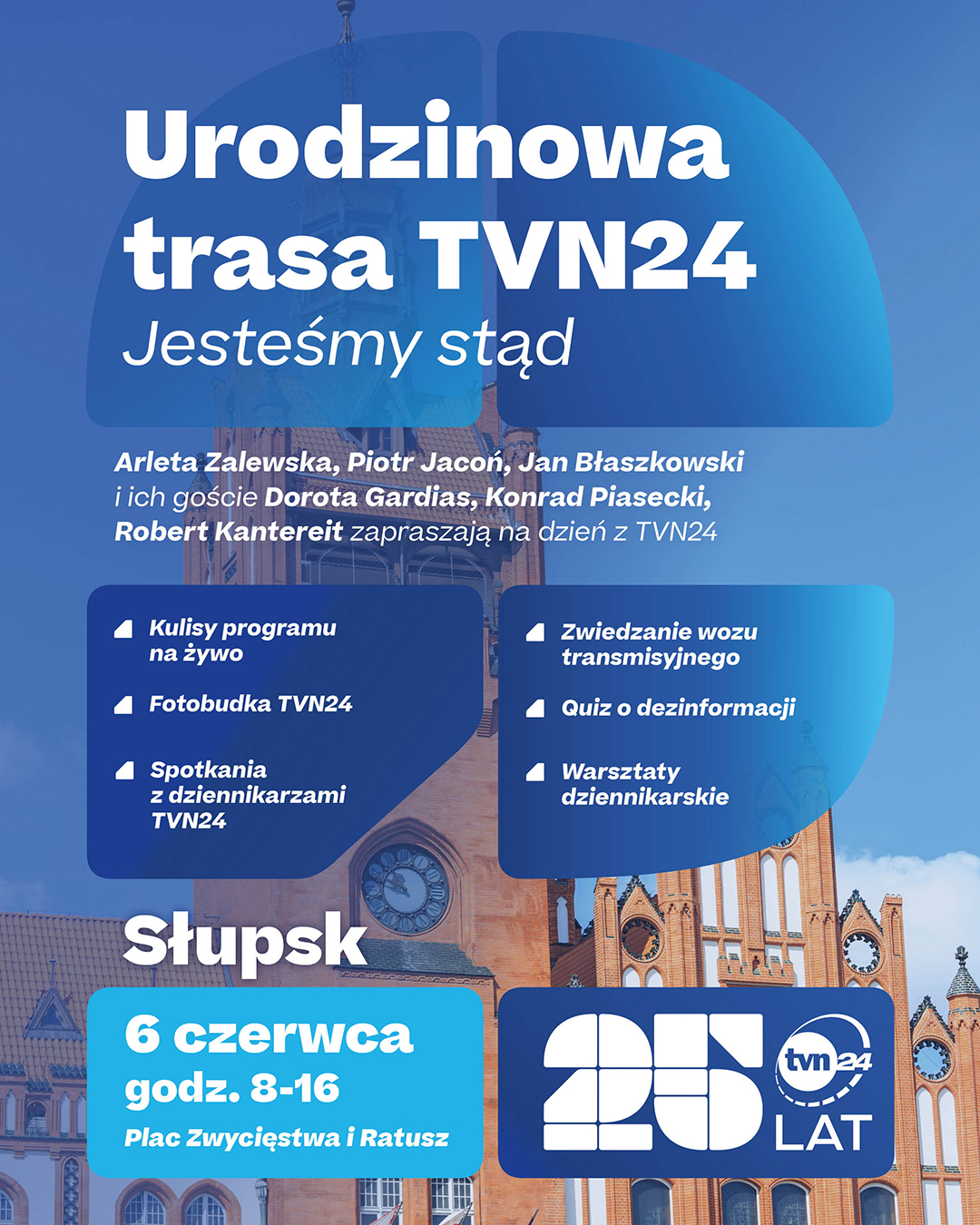 Urodziny TVN24 w Słupsku