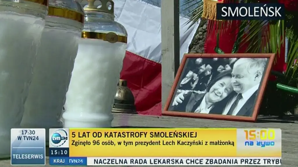 5 lat od katastrofy smoleńskiej
