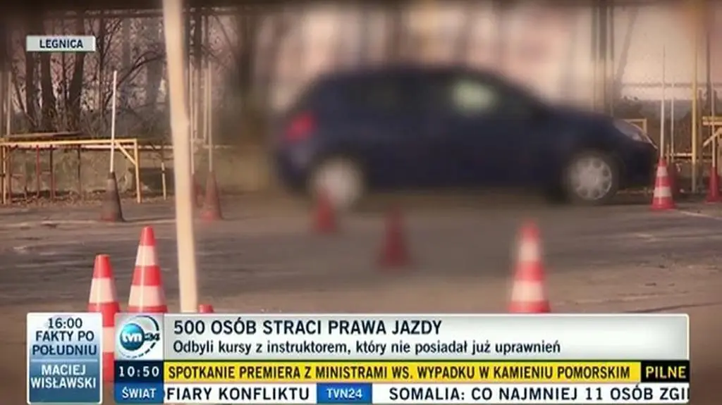 500 osób straci prawo jazdy