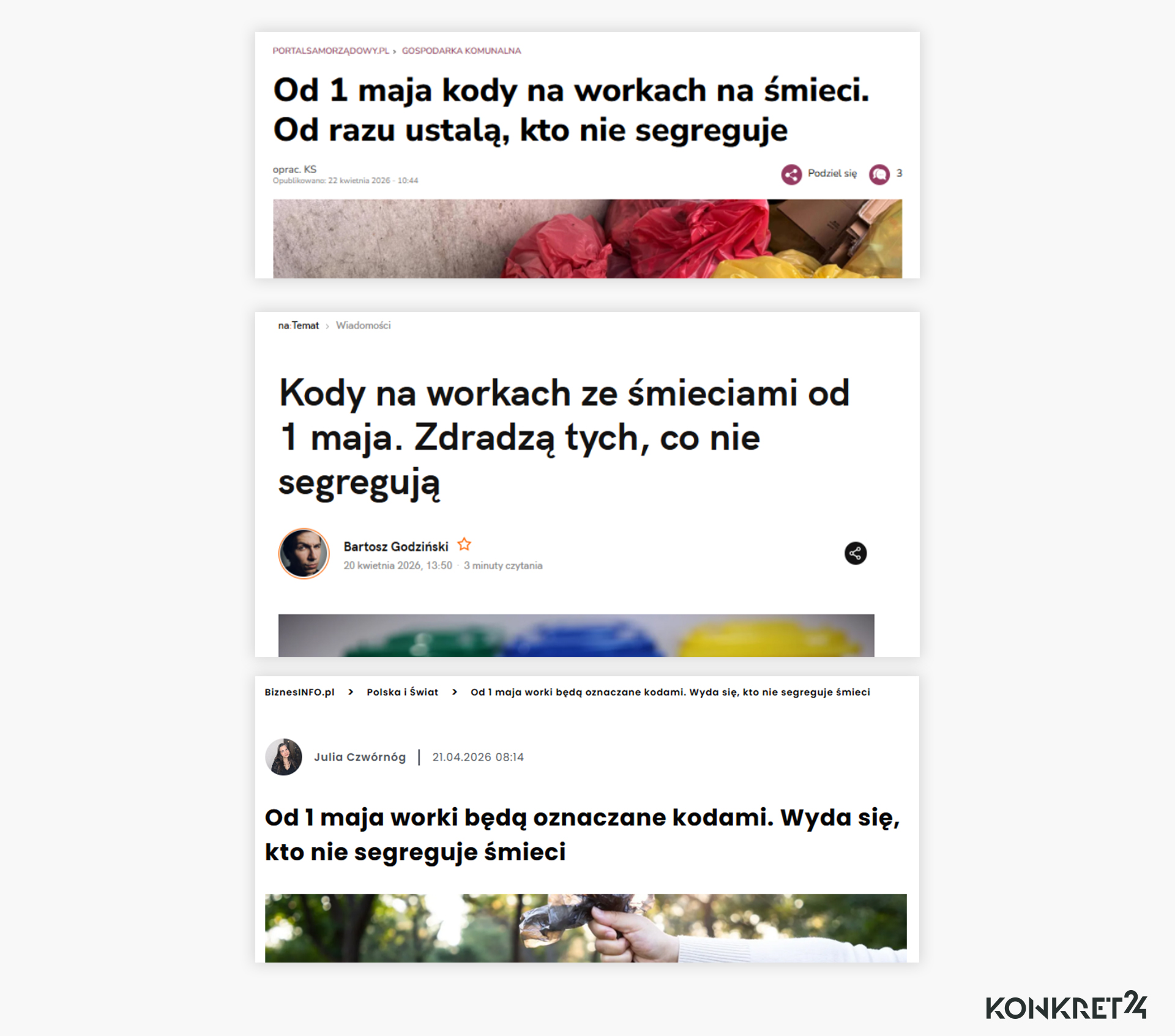 Tytuły niektórych serwisów mogły sugerować, jakby zmiana miała dotyczyć całego kraju