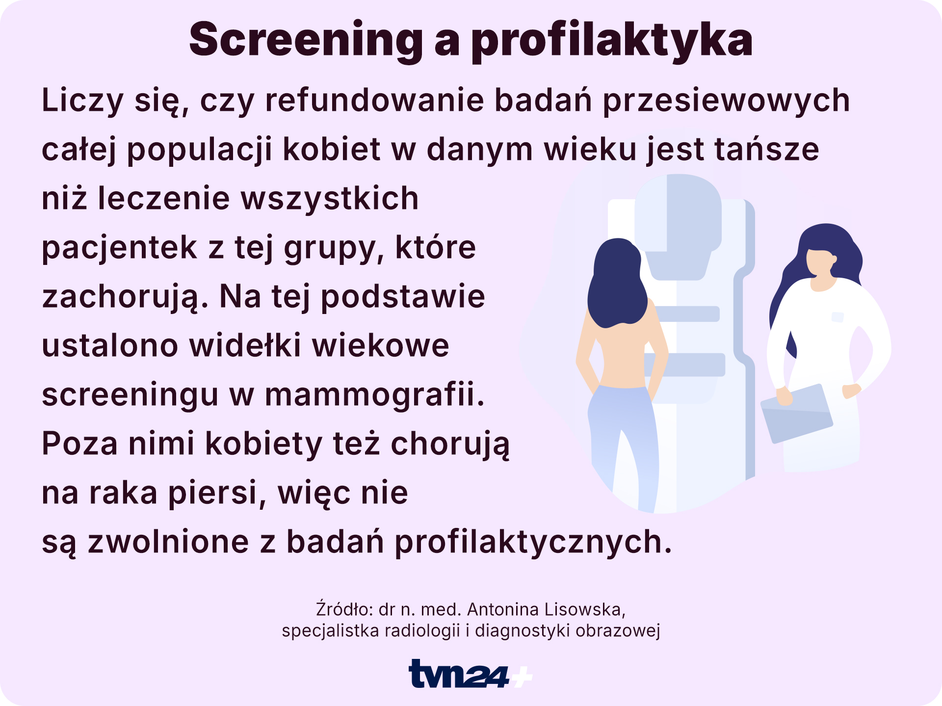 Czym się różni badanie przesiewowe od profilaktycznego?